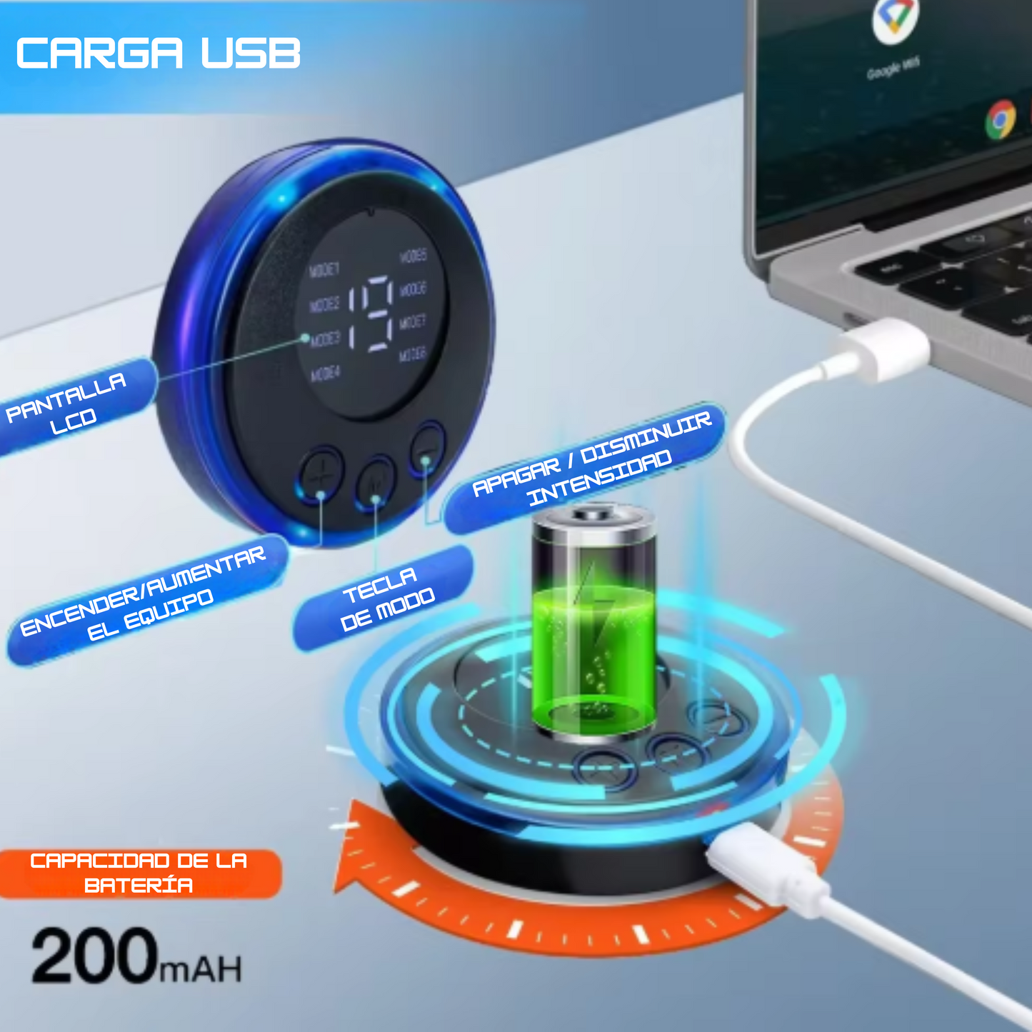 Masajeador Muscular Portátil